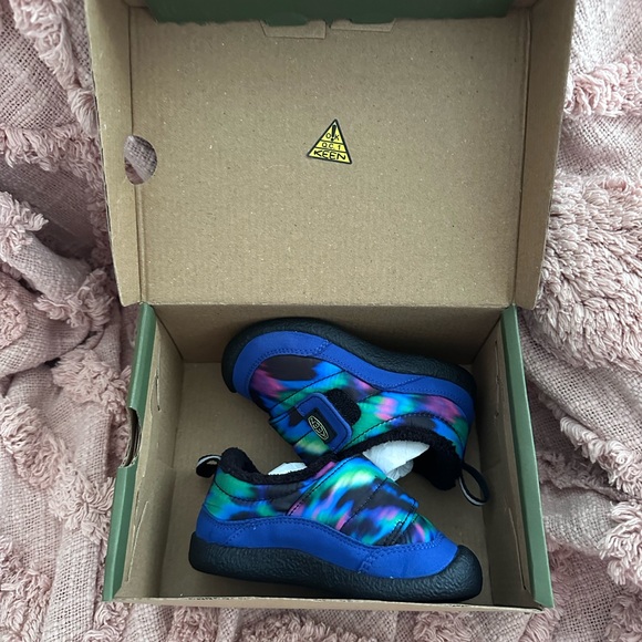 Keen Howser Northern Lights/Surf Toddler Shoes Size 7 NWT - Picture 8 of 9